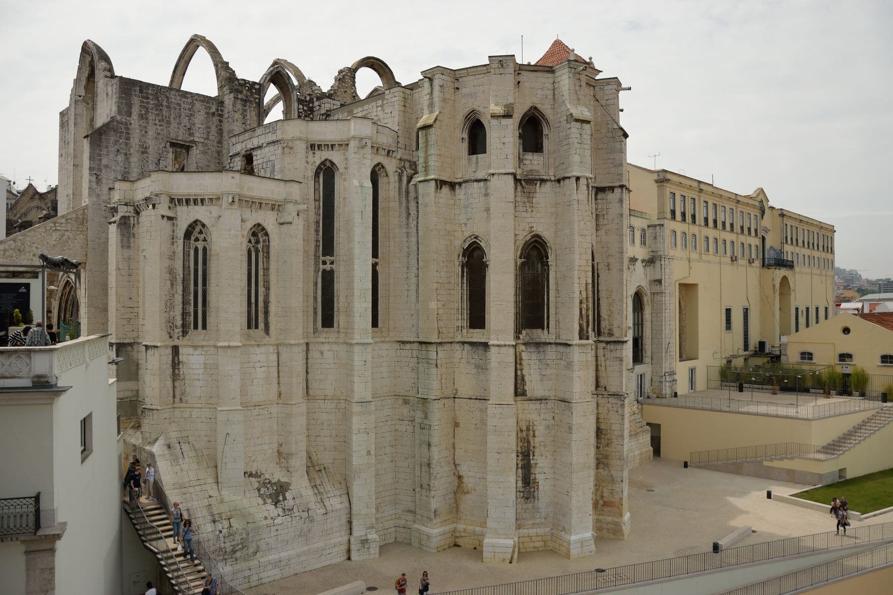 Il Convento do Carmo a Lisbona