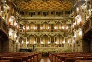 Interno del Teatro Scientifico Bibiena