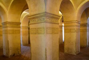 La cripta del tempio di San Sebastiano Mantova