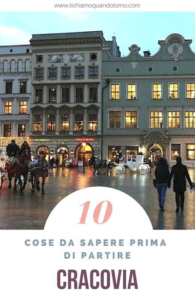 Cracovia 10 cose da sapere prima partire: informazioni e indicazioni pratiche su quartieri, clima, valuta, piatti tipici, shopping e molto altro ancora.
#Cracovia #polonia #informazioni #quartieri #clima #valuta #cosamangiare #shopping #travel #traveltips #consiglidiviaggio #travelblogger @PoloniaTurismo