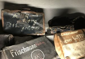 Le valigie dei prigionieri di Auschwitz