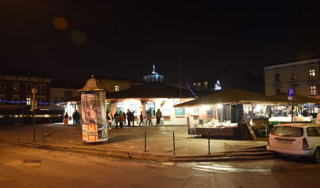 Street food in Plac Nowy a Cracovia