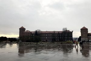 L'edificio di ingresso del Wawel