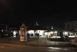 Plac Nowy di notte Cracovia