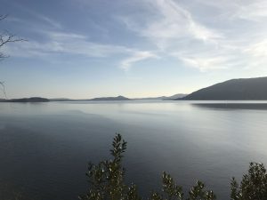 Il panorama dall'Eremo