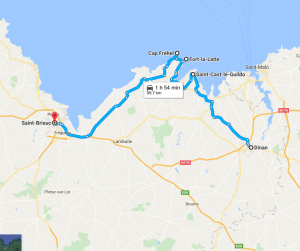 Itinerario in auto sulla Côte d’Emeraude