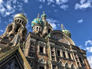 La cattedrale del Sangue Versato a San Pietroburgo