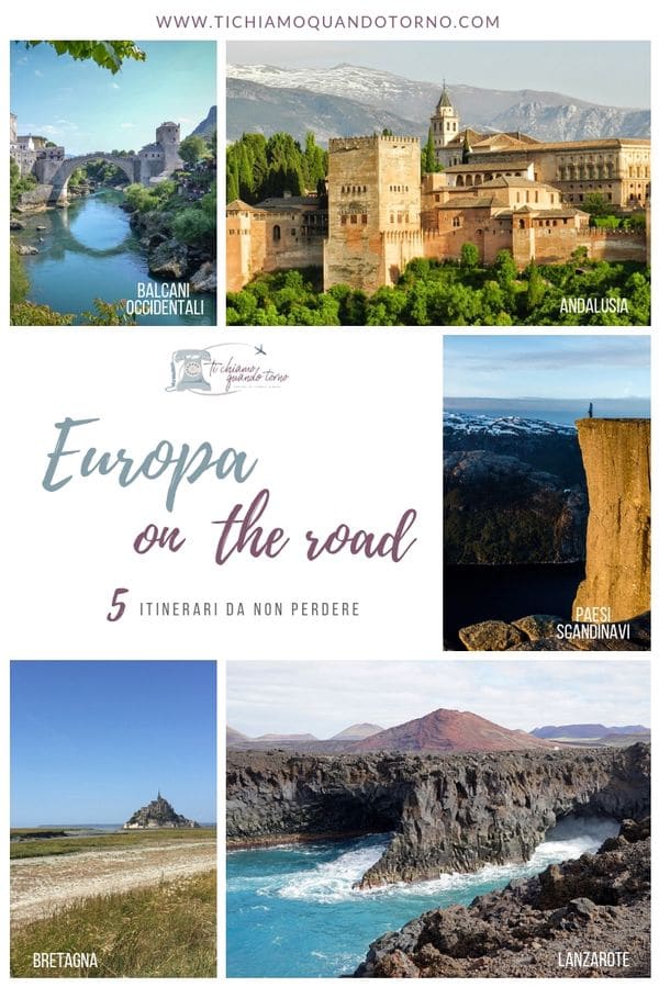 Esiste modo migliore di un viaggio in auto per scoprire l'Europa? Non credo! Ecco 5 viaggi on the road in Europa per godersi al meglio le meraviglie del vecchio continente: dalla Spagna ai Paesi Scandinavi, passando per i Balcani.
#europa #itinerari #ontheroad #roadtrip #bretagna #paesiscandinavi #balcani #andalusia #lanzarote
