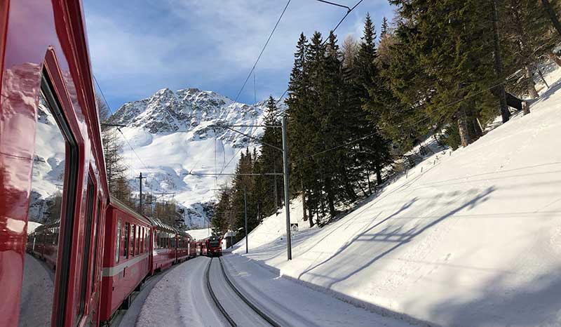 Le migliori fermate del Treno del Bernina