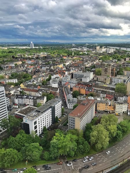 Vista dal Köln Triangle