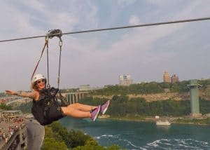 Zipline: volare sulle Cascate del Niagara