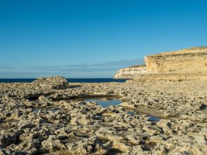 La baia di Dweira a Gozo