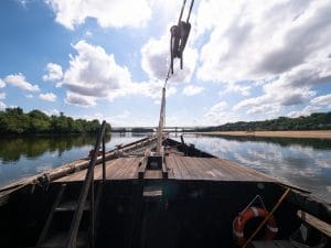 In barca sulla Loira
