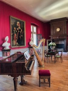 Il salone della Musica nel castello di Amboise