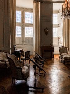 Una sala del castello di Chambord