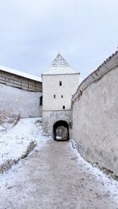 Il torrione della fortezza di Rasnov