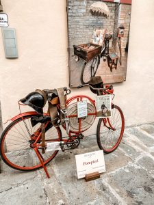 Biciclette dei mestieri a Gubbio