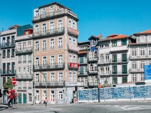 I colorati palazzi di Porto