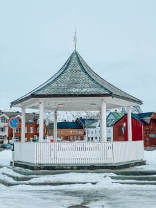 La piazza di Kabelvåg