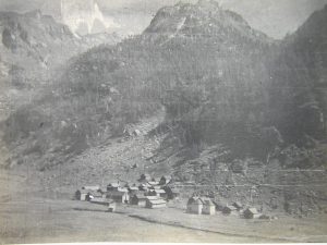 Villaggio Walser di Agaro. Foto storica