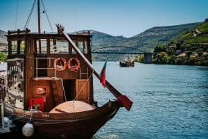 Le barche tradizionali sul fiume Douro