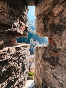 Vista da Castelgrande a Bellinzona