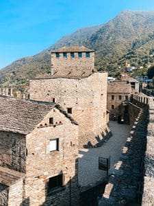 Il Castello di Montebello dalle mura