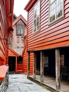 I vicoli di Bryggen a Bergen