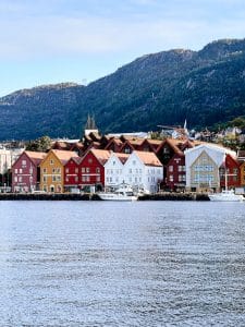 Vista su Bryggen a Bergen