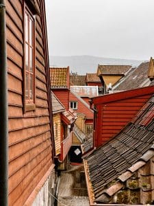 I tetti di Bryggen a Bergen