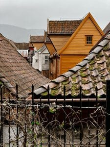 I tetti di Bryggen a Bergen