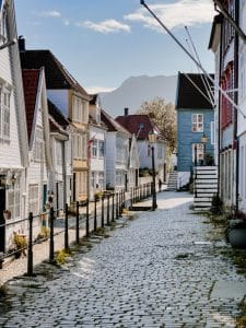 Passeggiando per Nordnes a Bergen