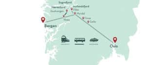 Itinerario Norway in a nutshell